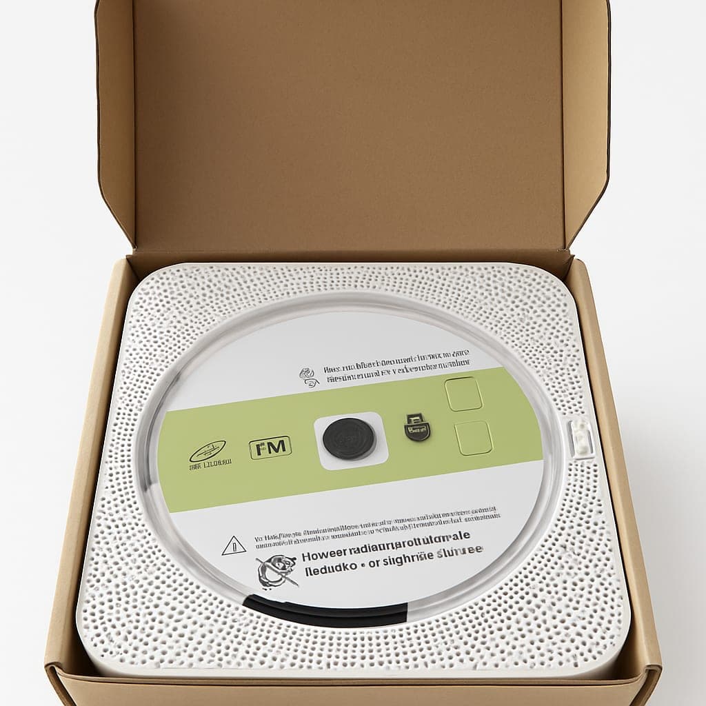 Portable CD Player with USB Adapter
