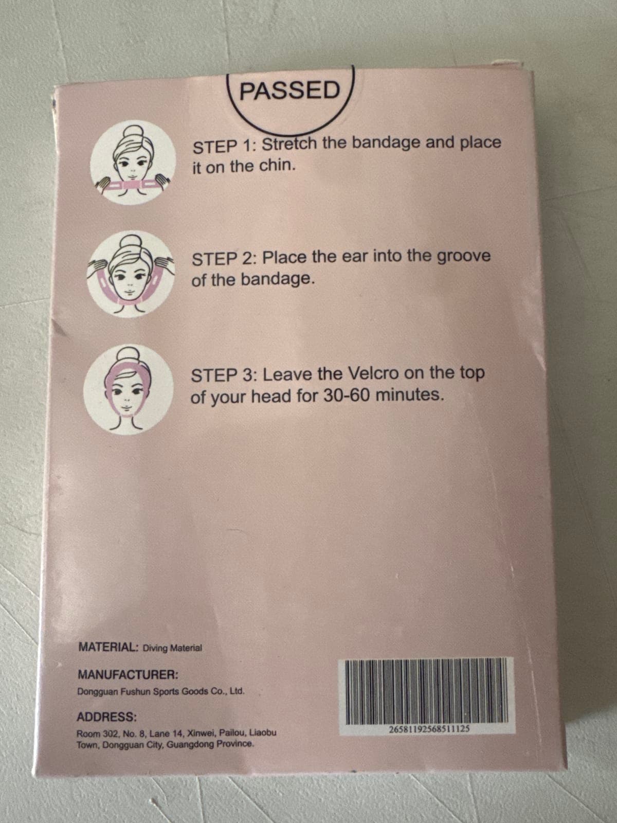 Chin Bandage for Facial Contouring - Dongguan Fushun Sports