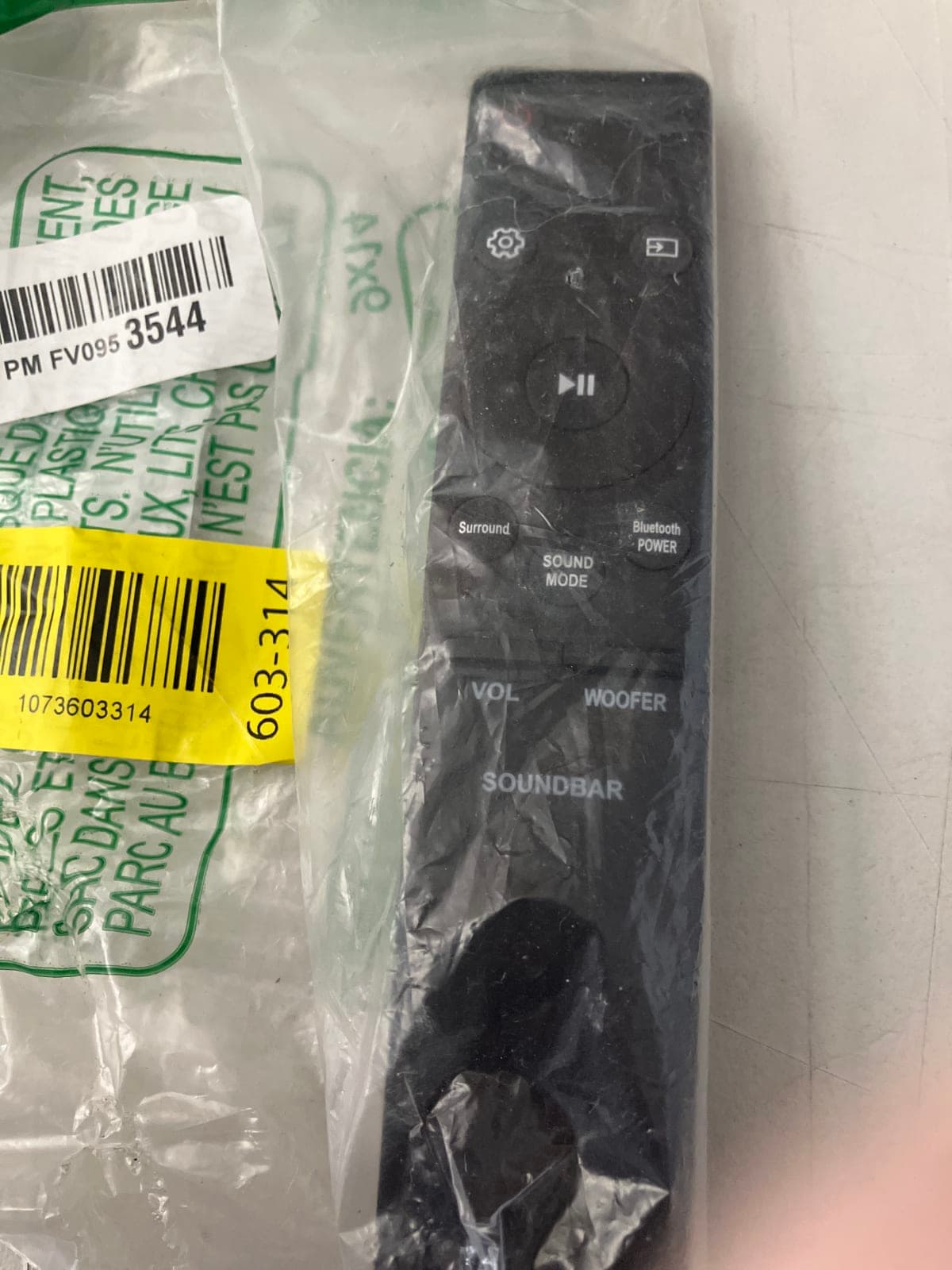 Bluetooth Soundbar Remote Control