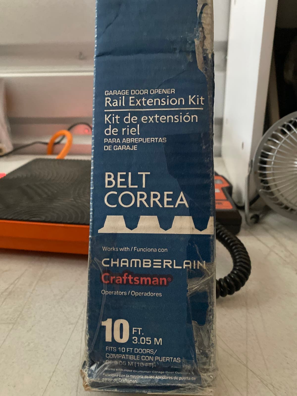 Chamberlain Craftsman Garage Door Opener Rail Extension Kit - 10 ft