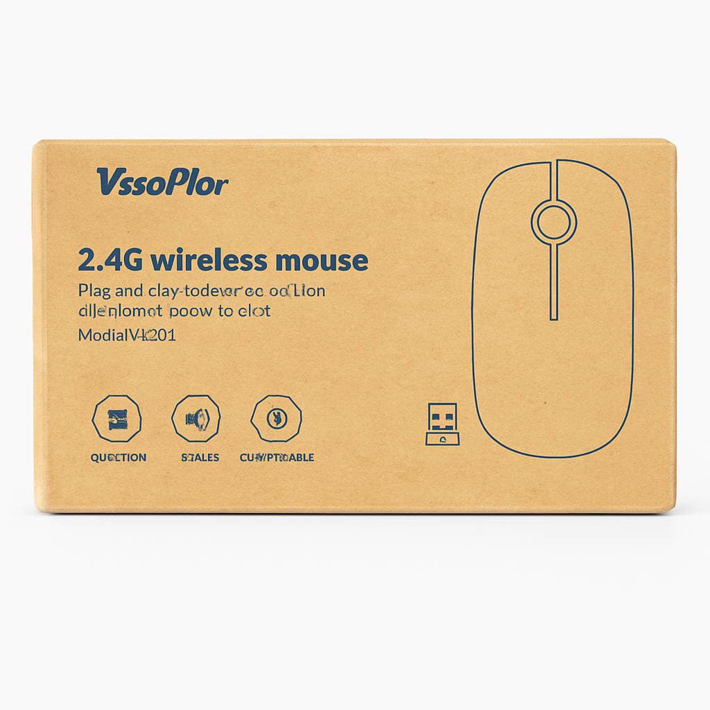 Vssoplor 2.4G Wireless Mouse - Model MS001