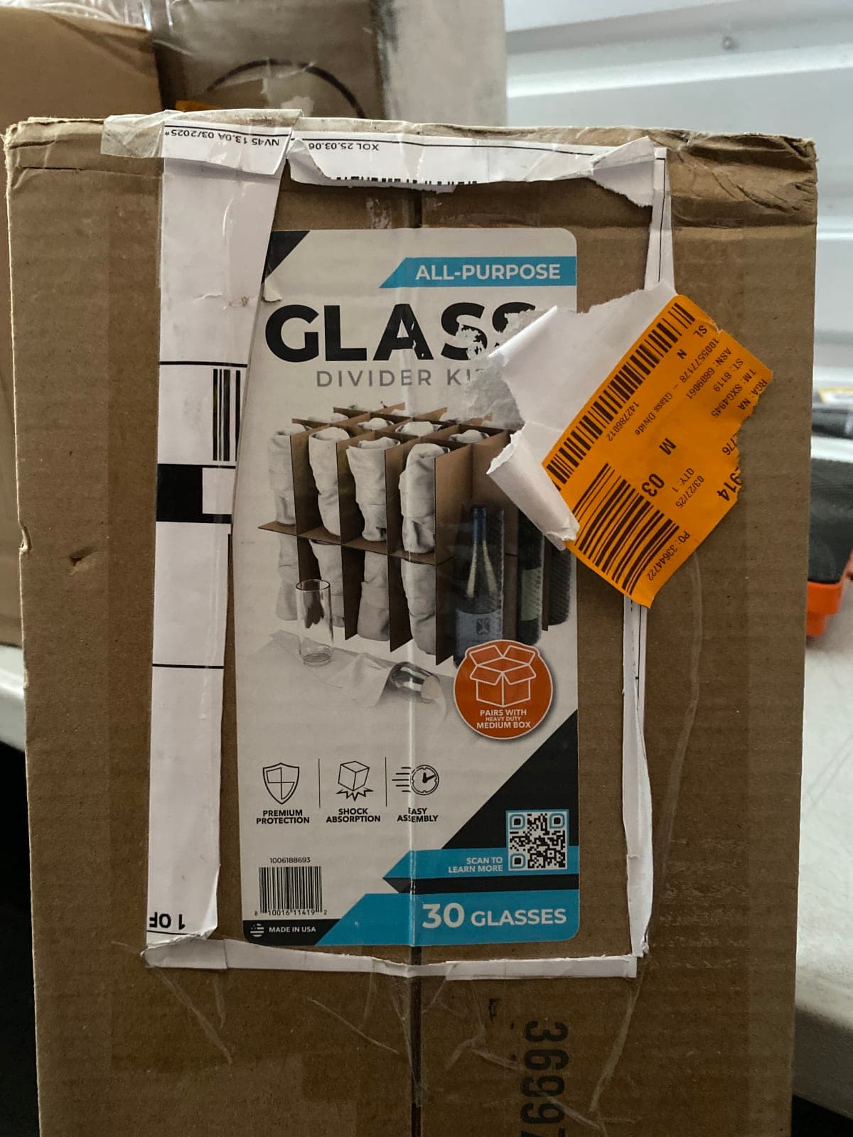 All-Purpose Glass Divider Kit - 30 Glasses