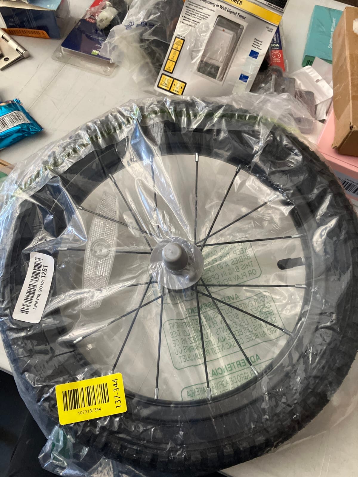 Wheel 15’ with Tire - Unbranded