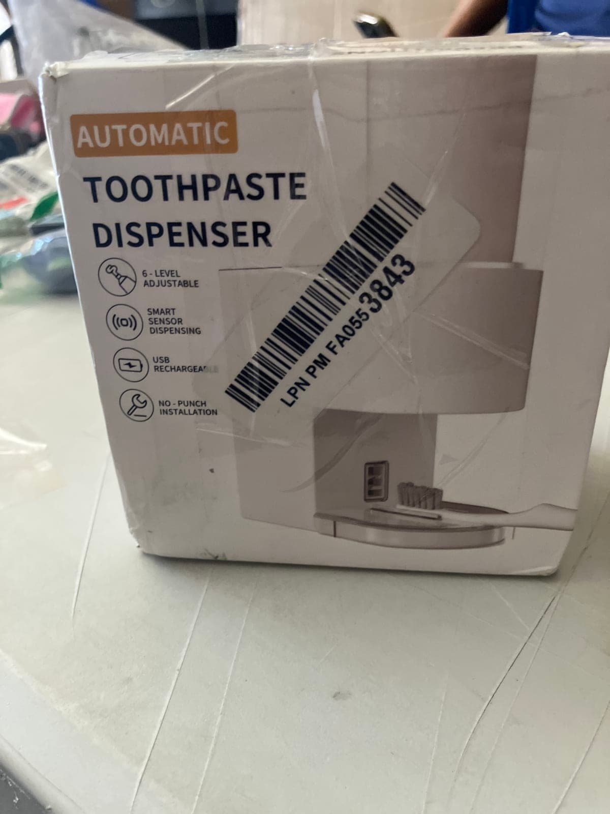 Automatic Toothpaste Dispenser - USB Rechargeable