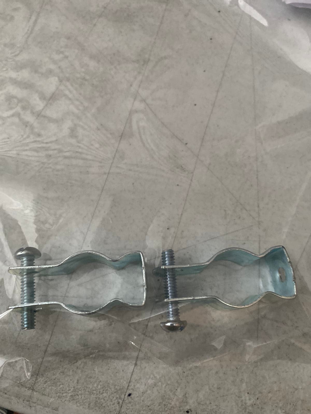 1/2” Galvanized Steel Threaded Hangers- Set of 2
