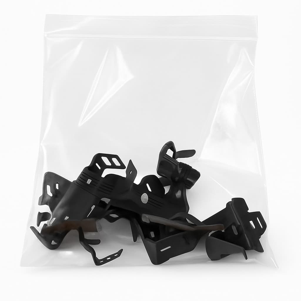 Black Mounting Clips - 5pk 340 Flange