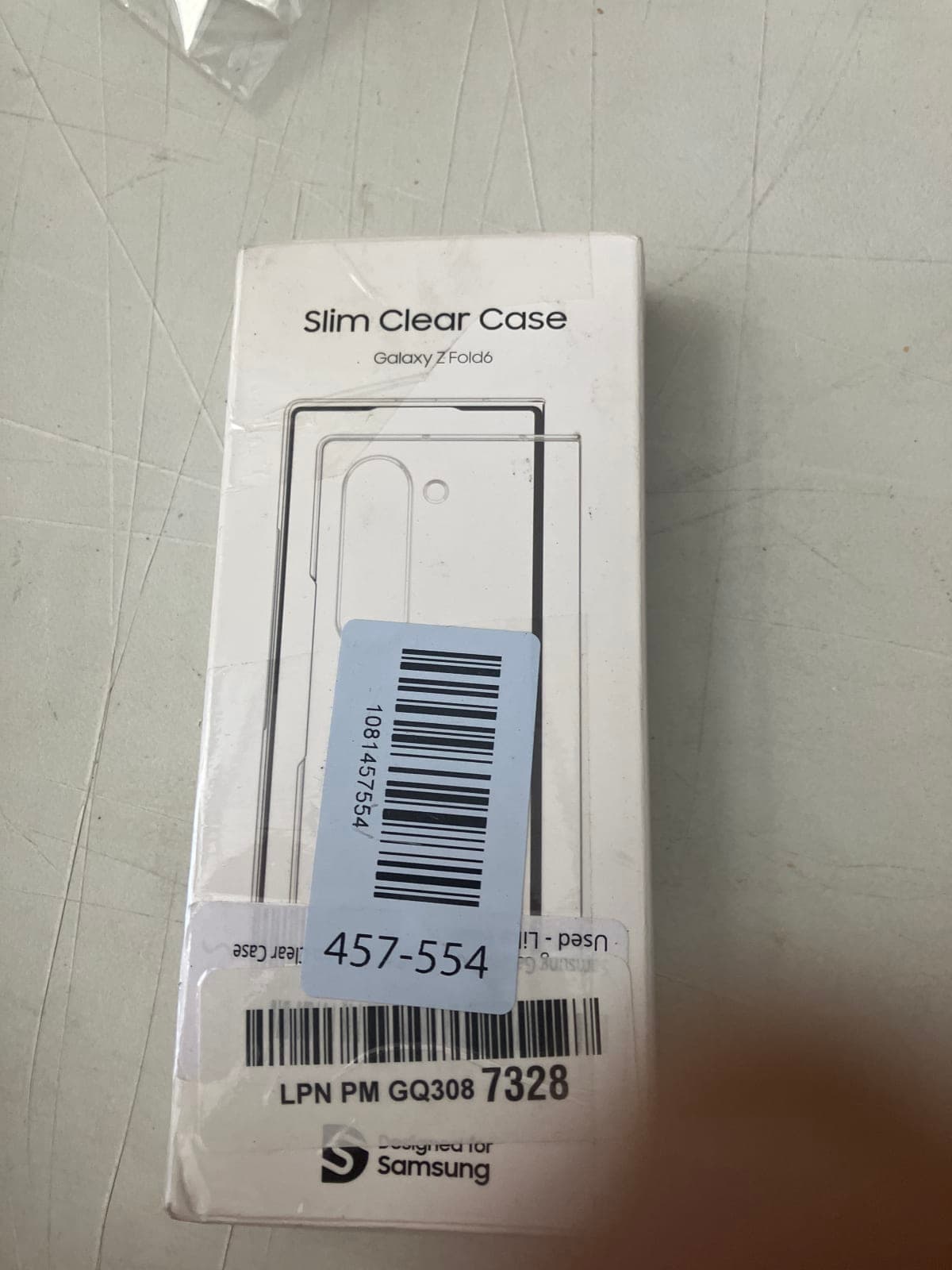 Samsung Galaxy Z Fold6 Slim Clear Case