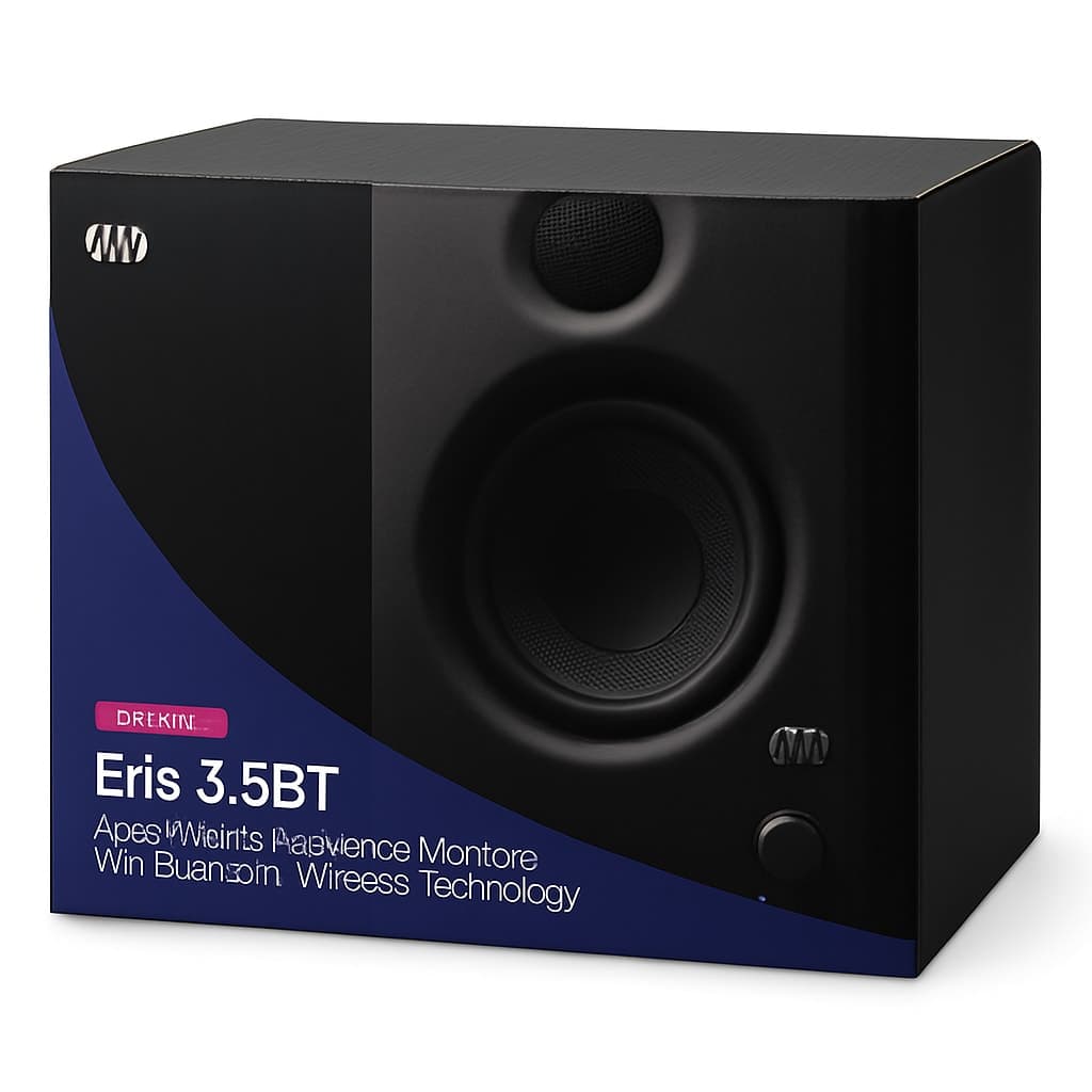 M-Audio Eris 3.5BT Active Media Reference Monitors with Bluetooth 2 non power