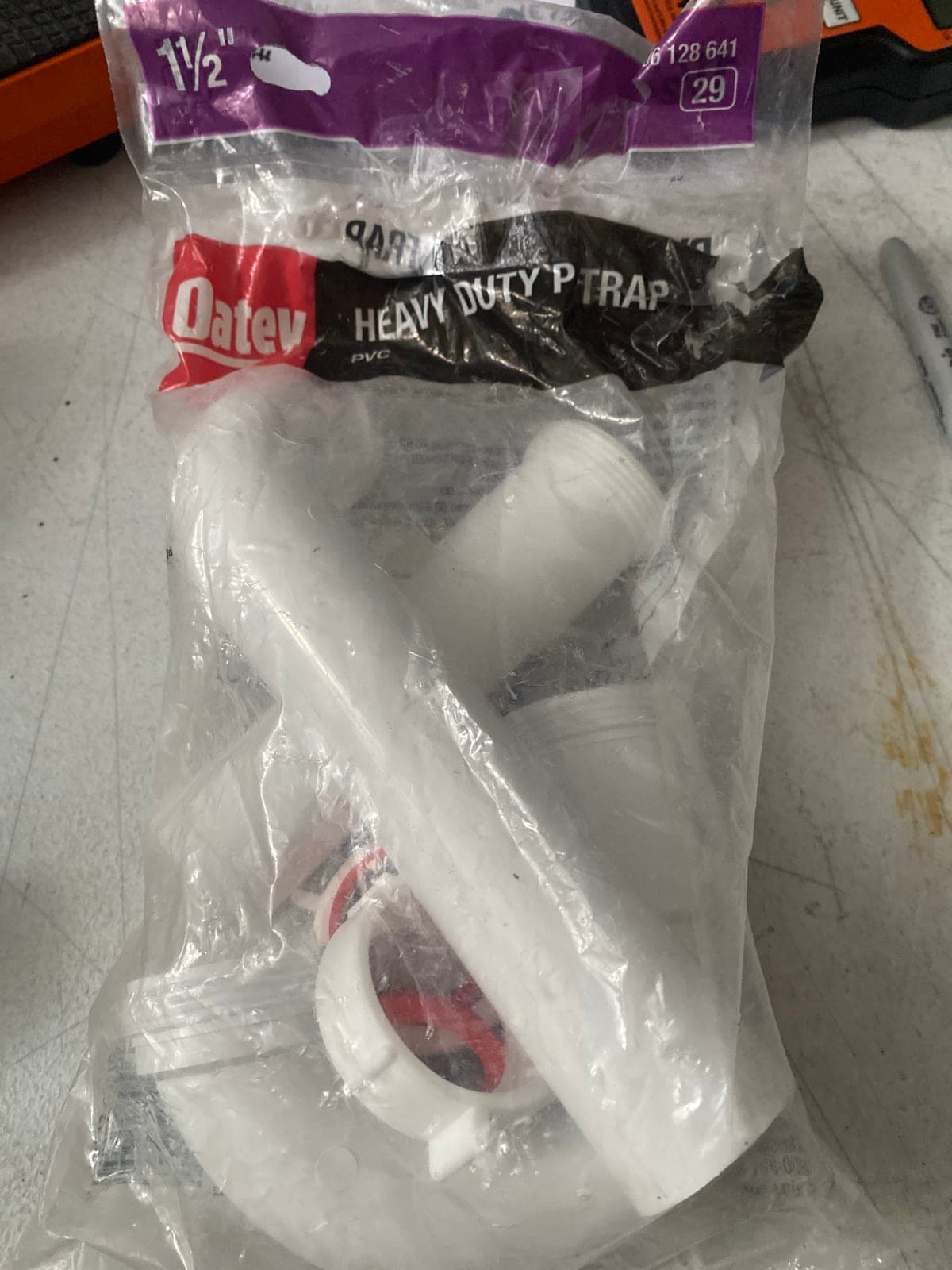 Oatey Heavy Duty P-Trap 1.5" PVC Plumbing Fitting
