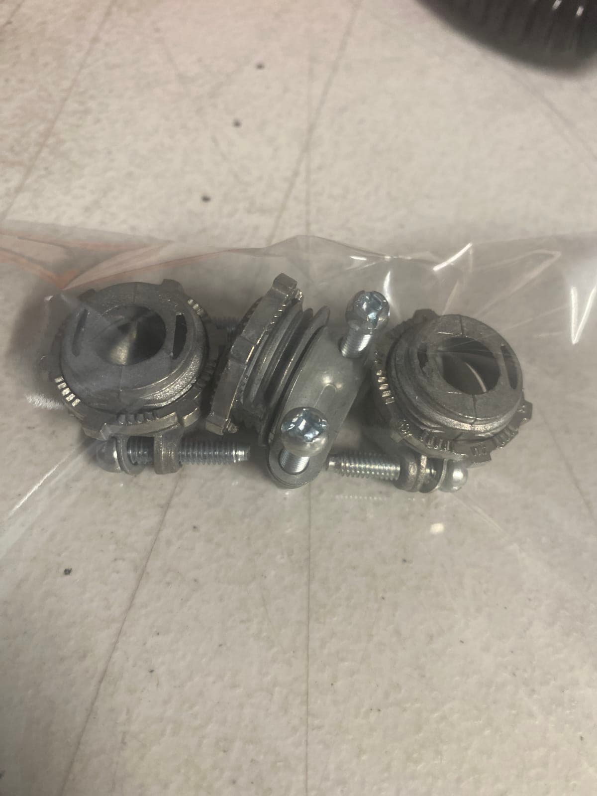 Flex 3/8" Clamp P Combination Connector - Pack of 3