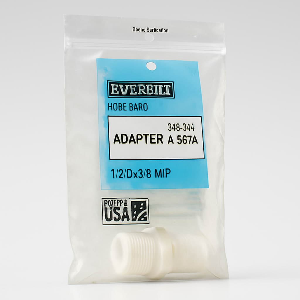 Everbilt Hose Barb Adapter A-387A - 1/2" ID x 3/8" MIP