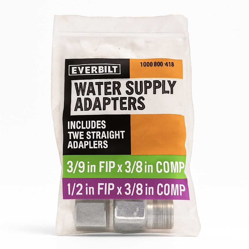 Everbilt Water Supply Adapters - 3/8 in FIP x 3/8 in COMP