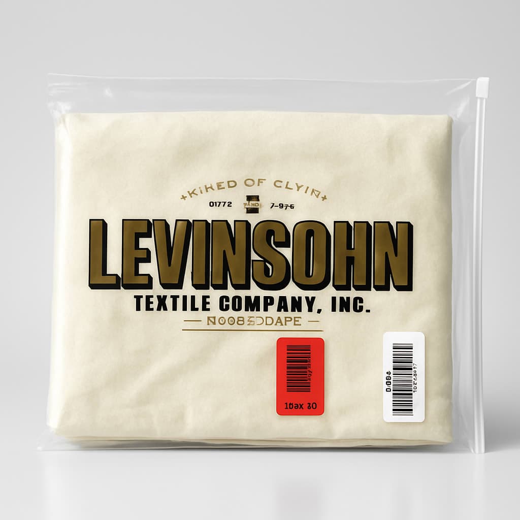 Levinsohn Textile Company Cotton Fabric - White
