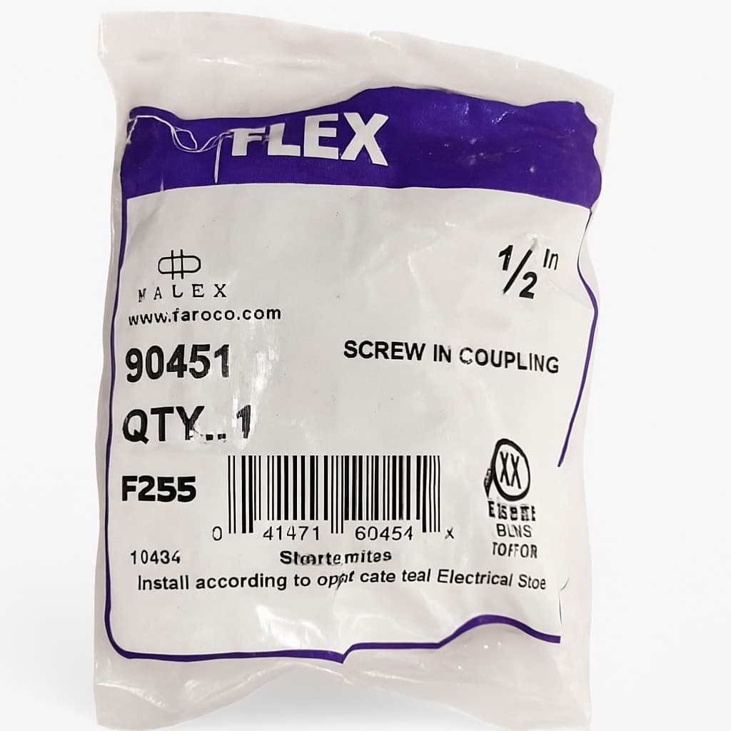 Halex 1/2" Screw In Coupling