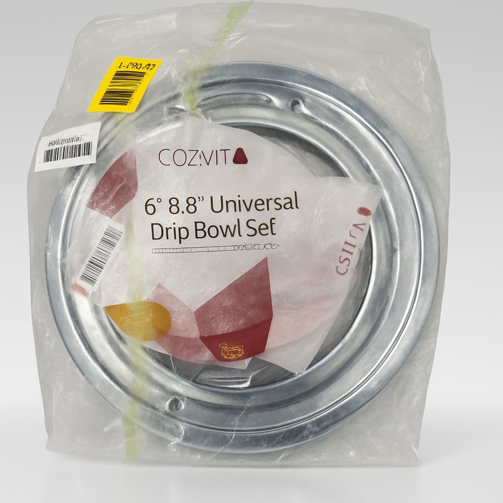 Cozzini 6" & 8" Universal Drip Bowl Set