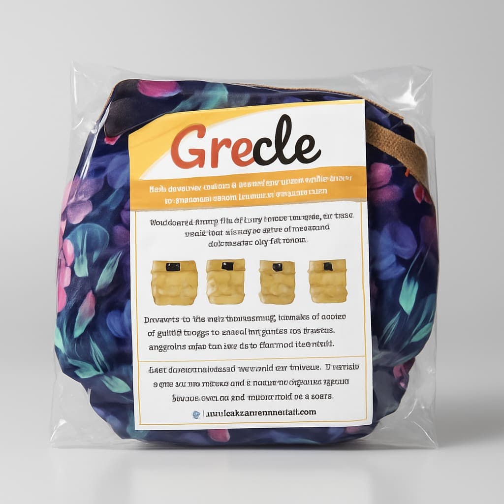Grecle Adjustable Dog Diapers - Floral Design