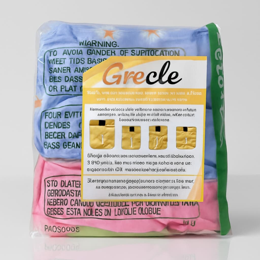 Grecle Adjustable Dog Diapers - Set of 3