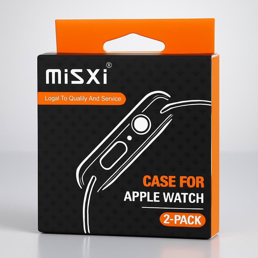 MISXI Apple Watch Case - 2-Pack Protective Covers