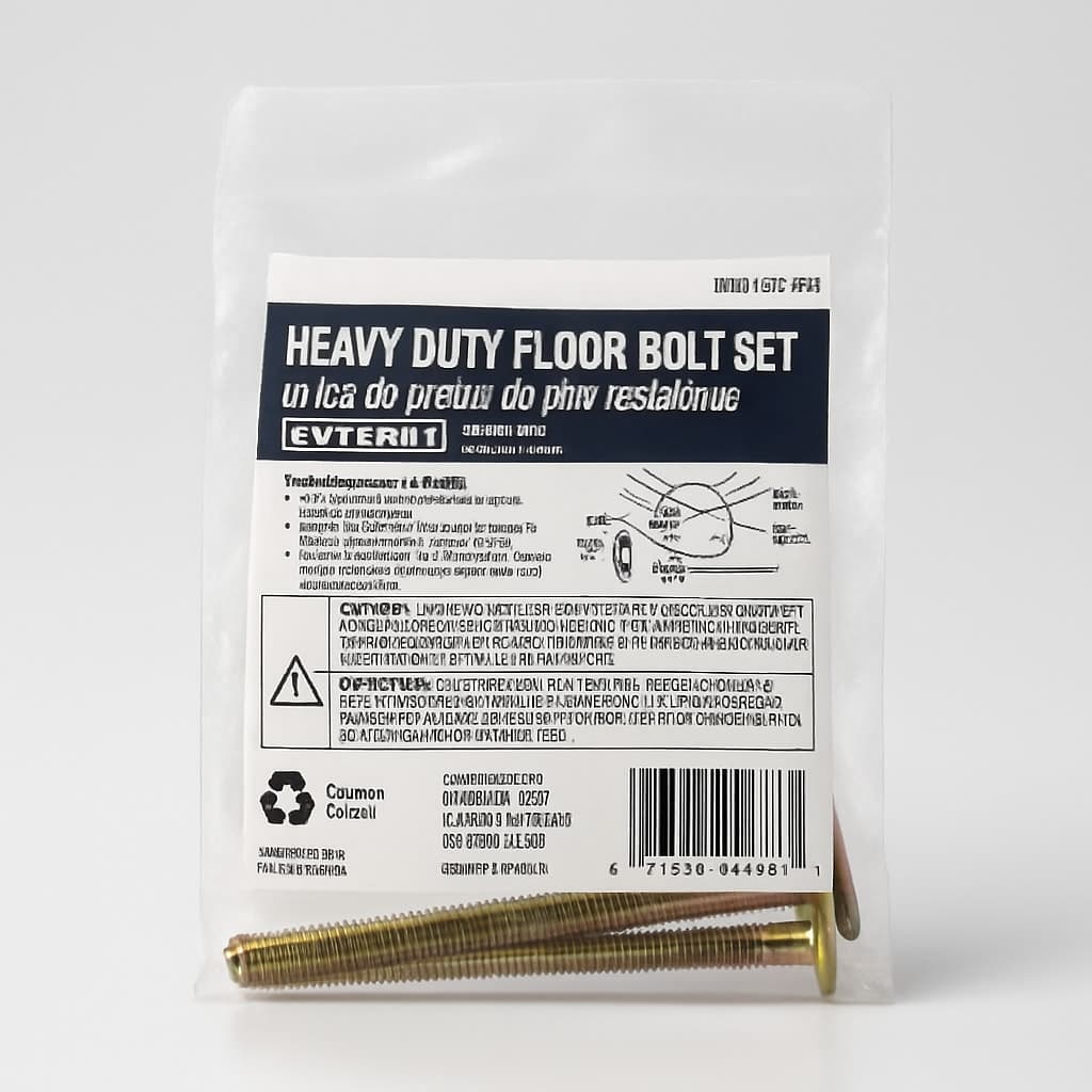 Everbilt Heavy Duty Floor Bolt Set