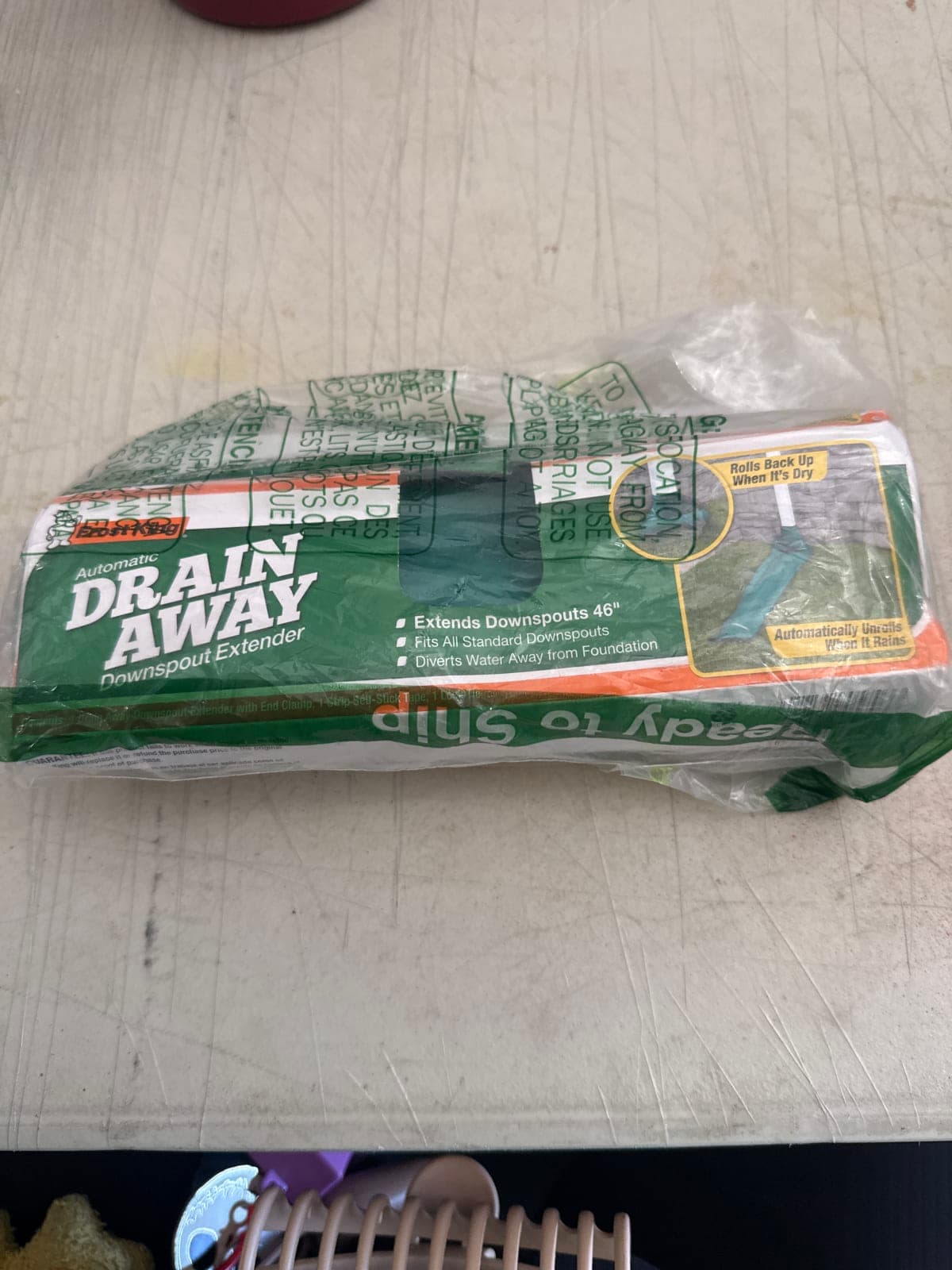 First King Automatic Drain Away Downspout Extender