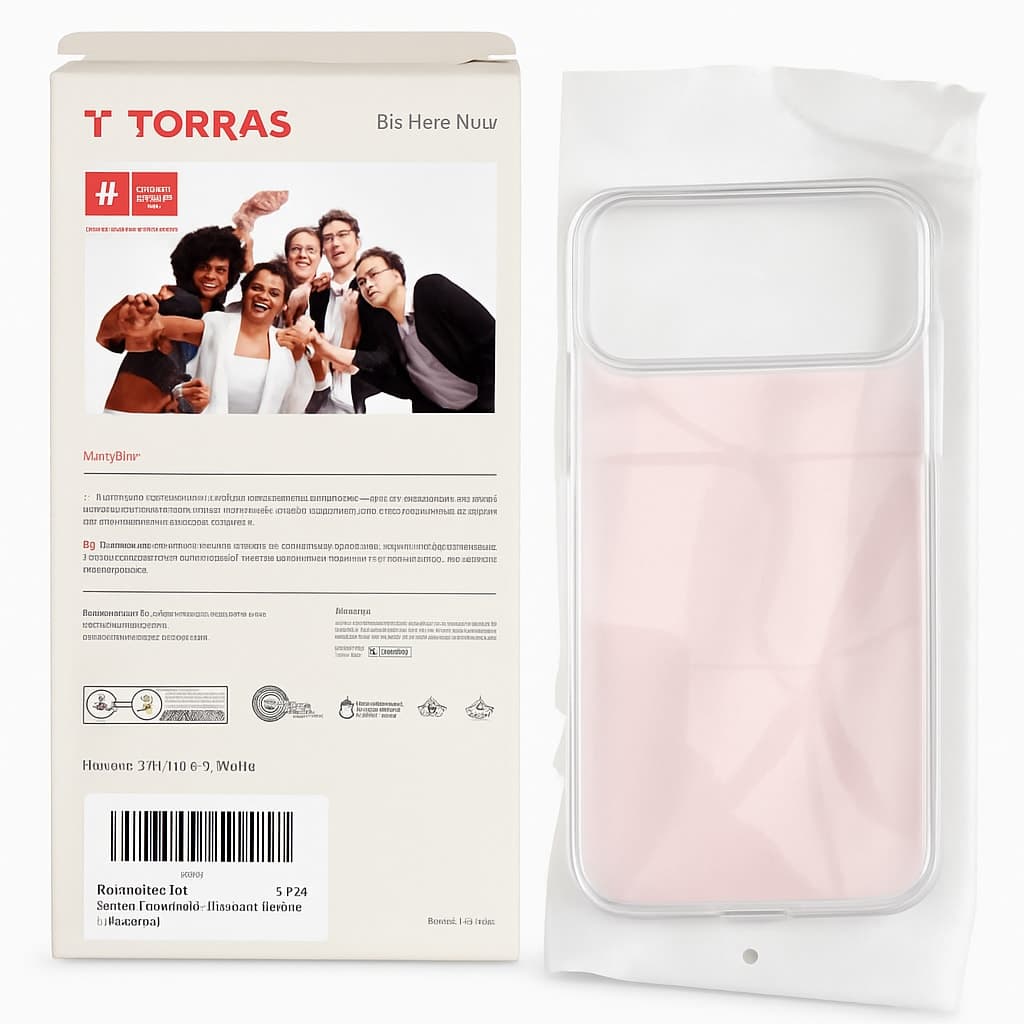 TORRAS Crystal Clear Case for iPhone 17 Pro Max