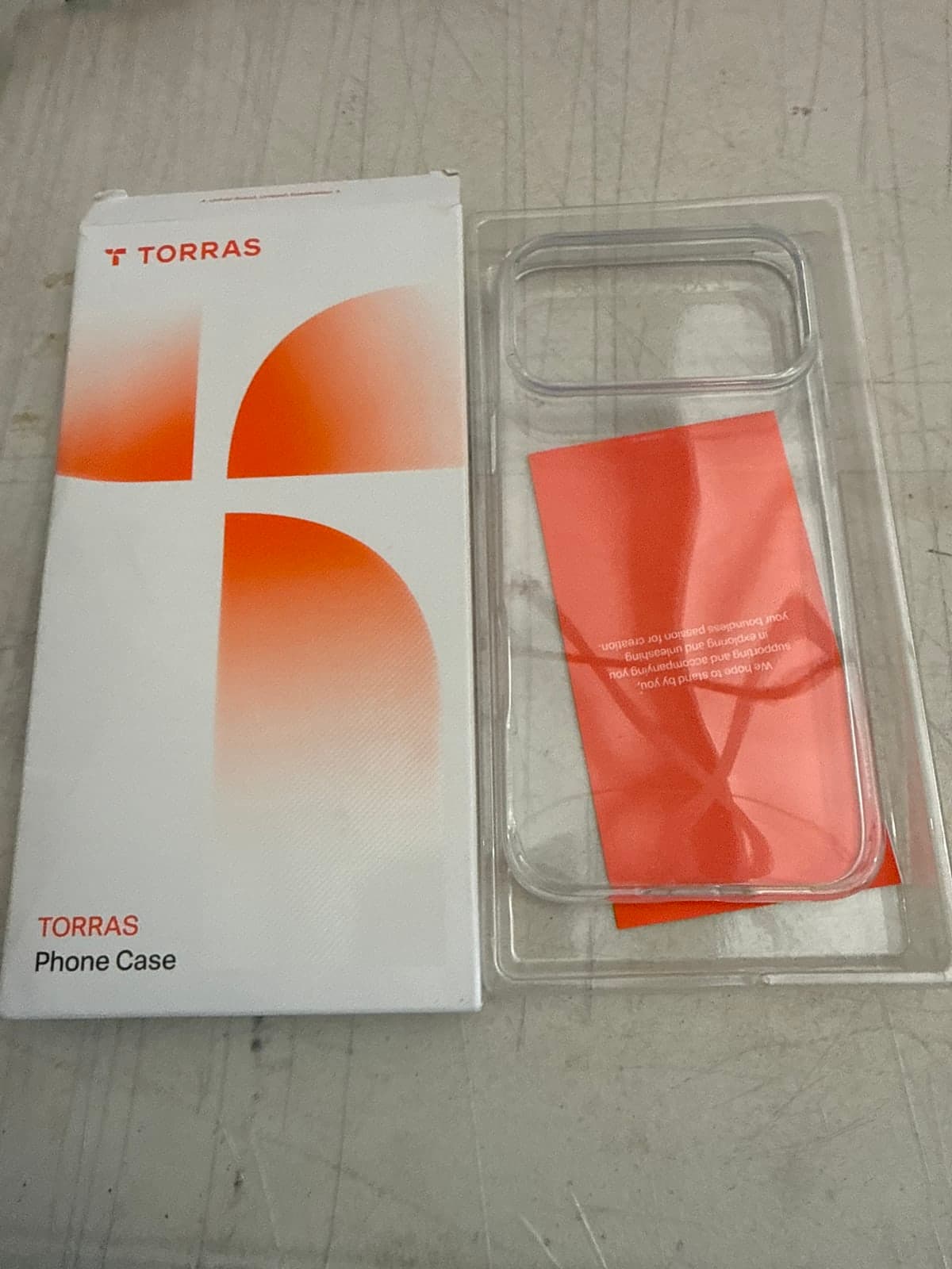 TORRAS Crystal Clear Phone Case for iPhone 17 Pro Max