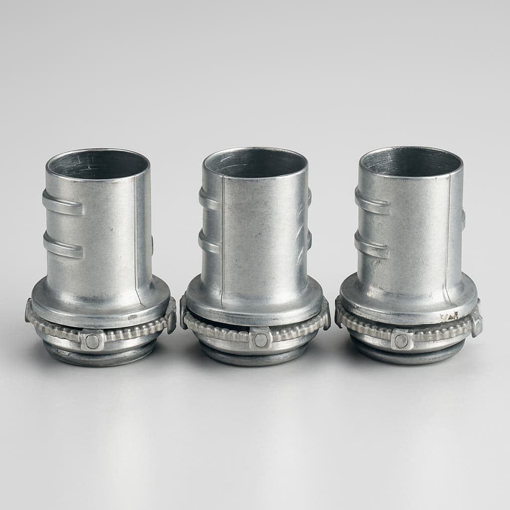 Halex 3/4" Screw-In Connector (Insulated Throat) - Bag of 3