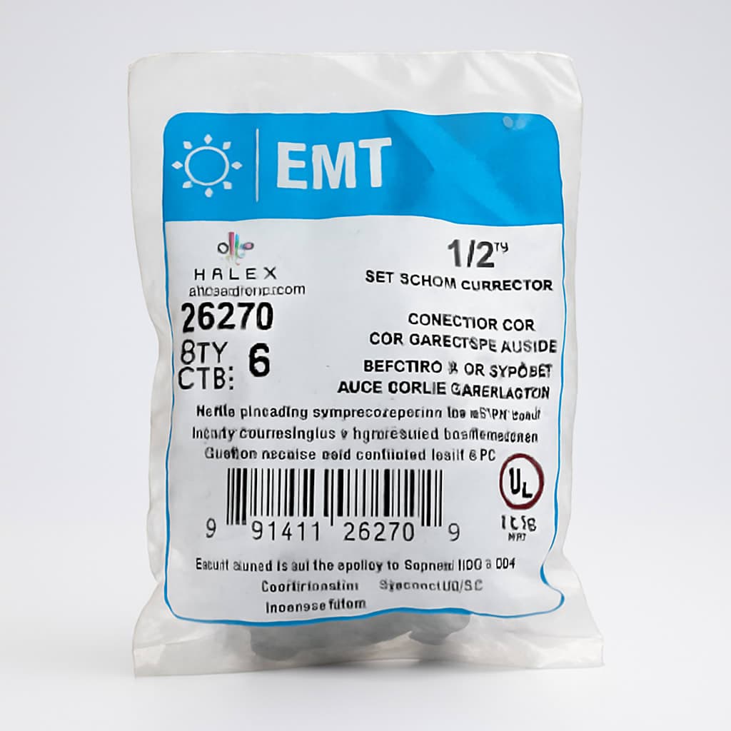Halex 1/2" Set Screw Connector - EMT