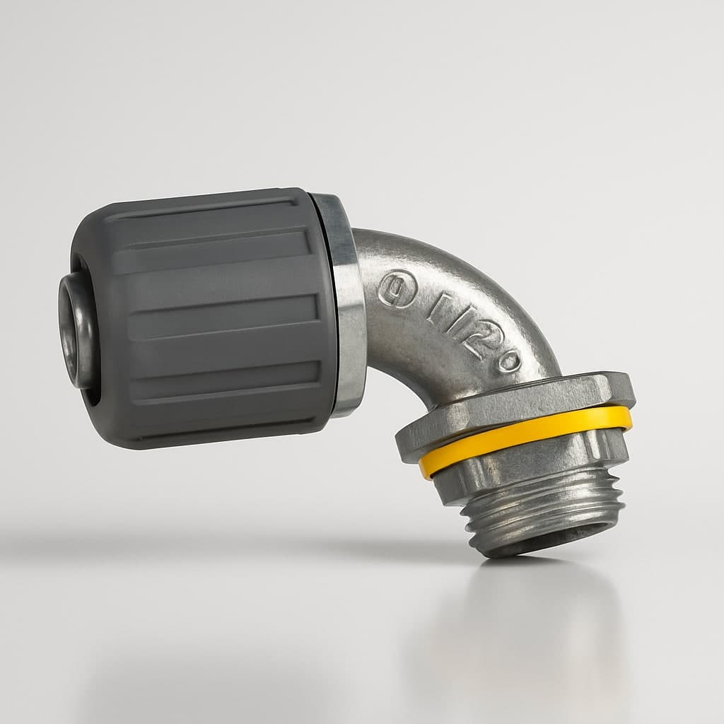 Arlington Industries 90 Degree Connector for Liquid-Tight Type B