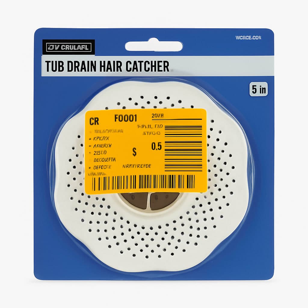 Everbilt Tub Drain Hair Catcher - 5 Inch