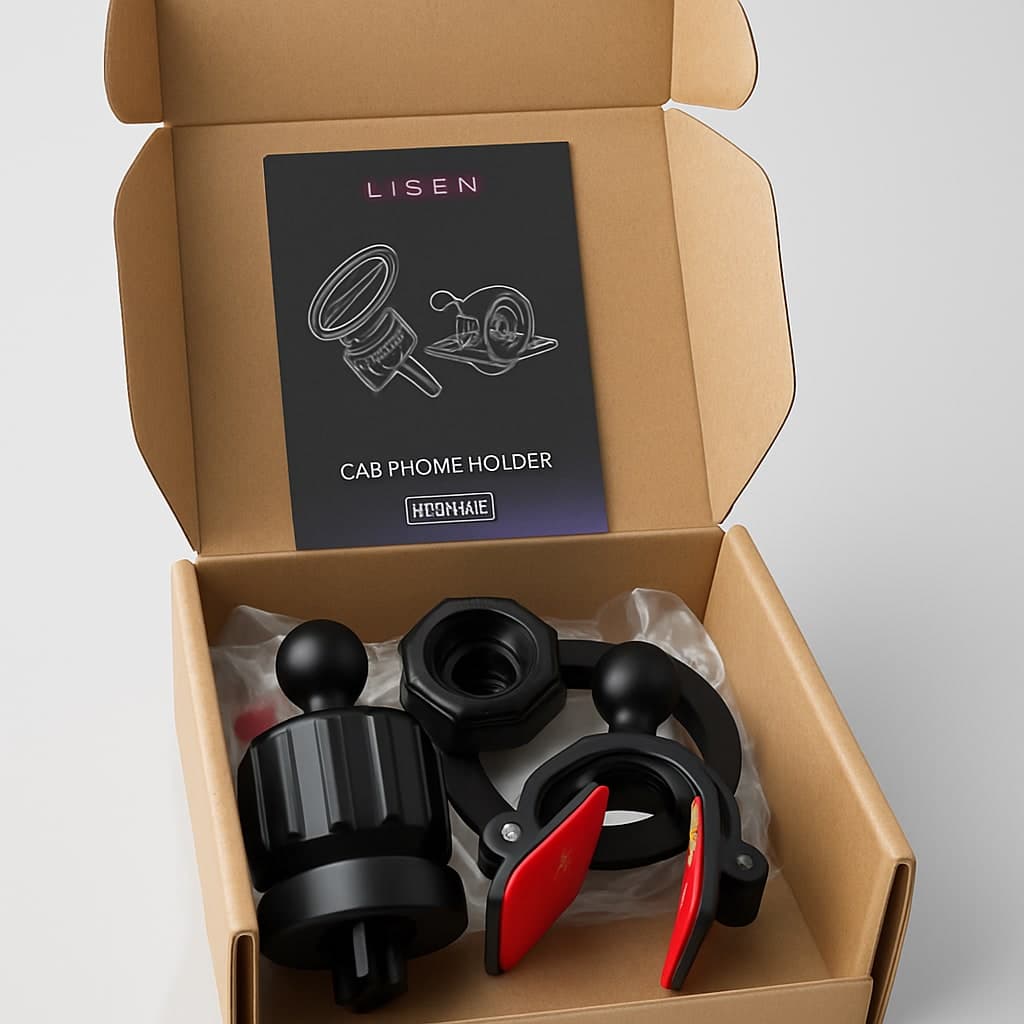 Lisen Car Phone Holder LS-2E7112 - Universal Dashboard Mount