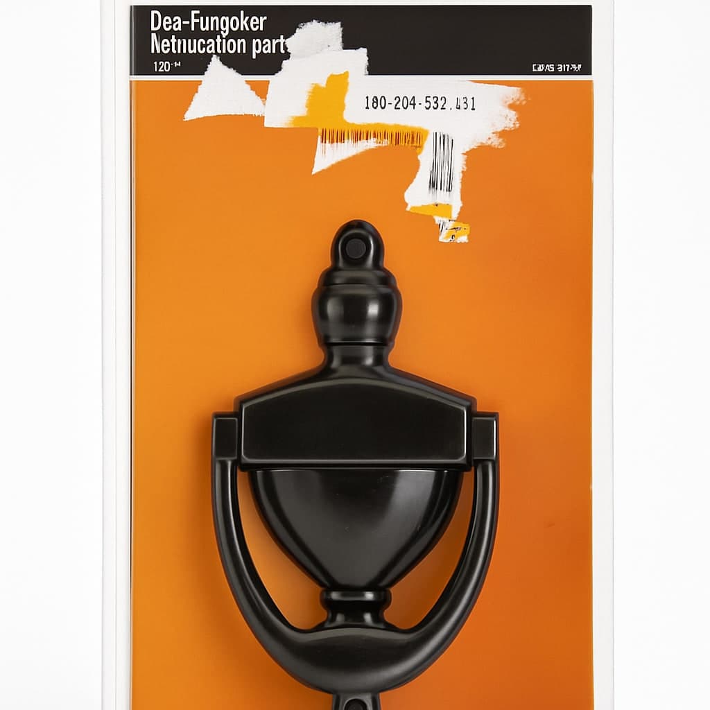Onward Door Knocker - Black Finish