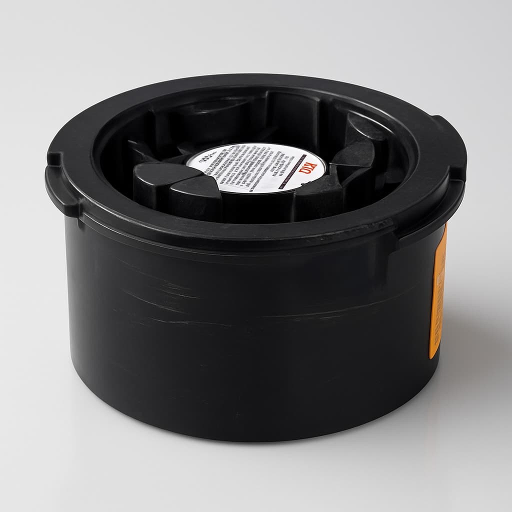 Oatey 4" ABS Hub Toilet Flange with Cap and Stainless Steel Ring
