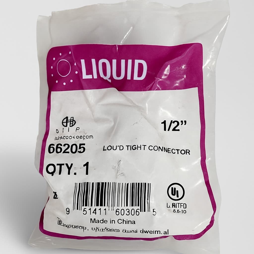 Halex 66205 Liquid Tight Connector 1/2"