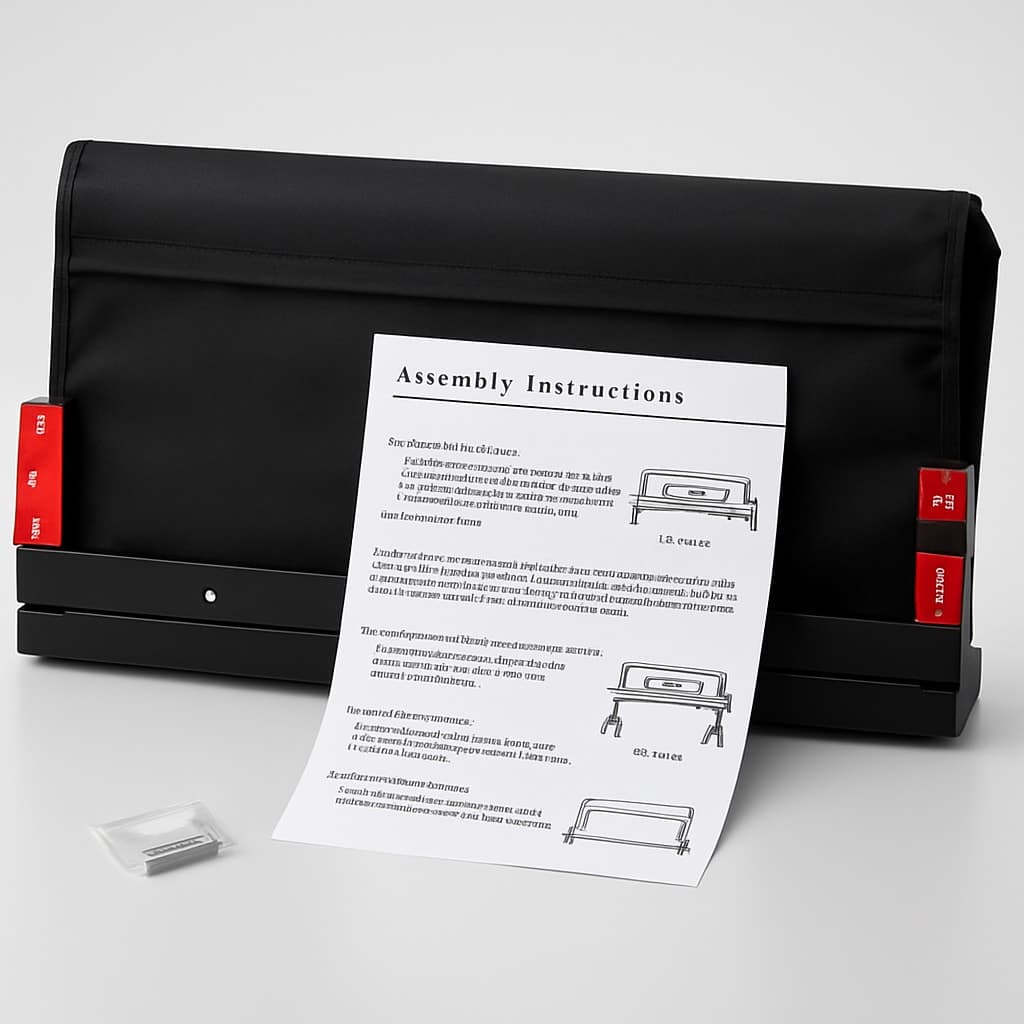Mail Slot Installation Kit - Easy Assembly Instructions Included