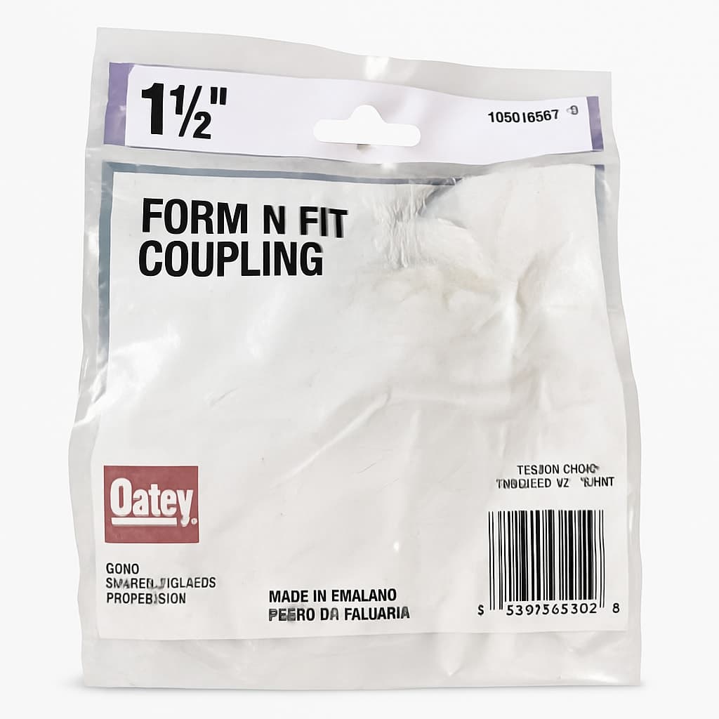 Oatey 1.5" Form N Fit Coupling