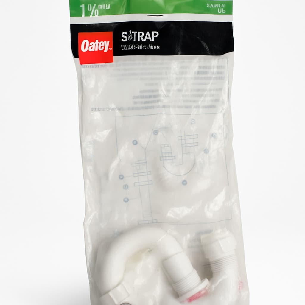 Oatey S-Trap Polypropylene Plumbing Fixture