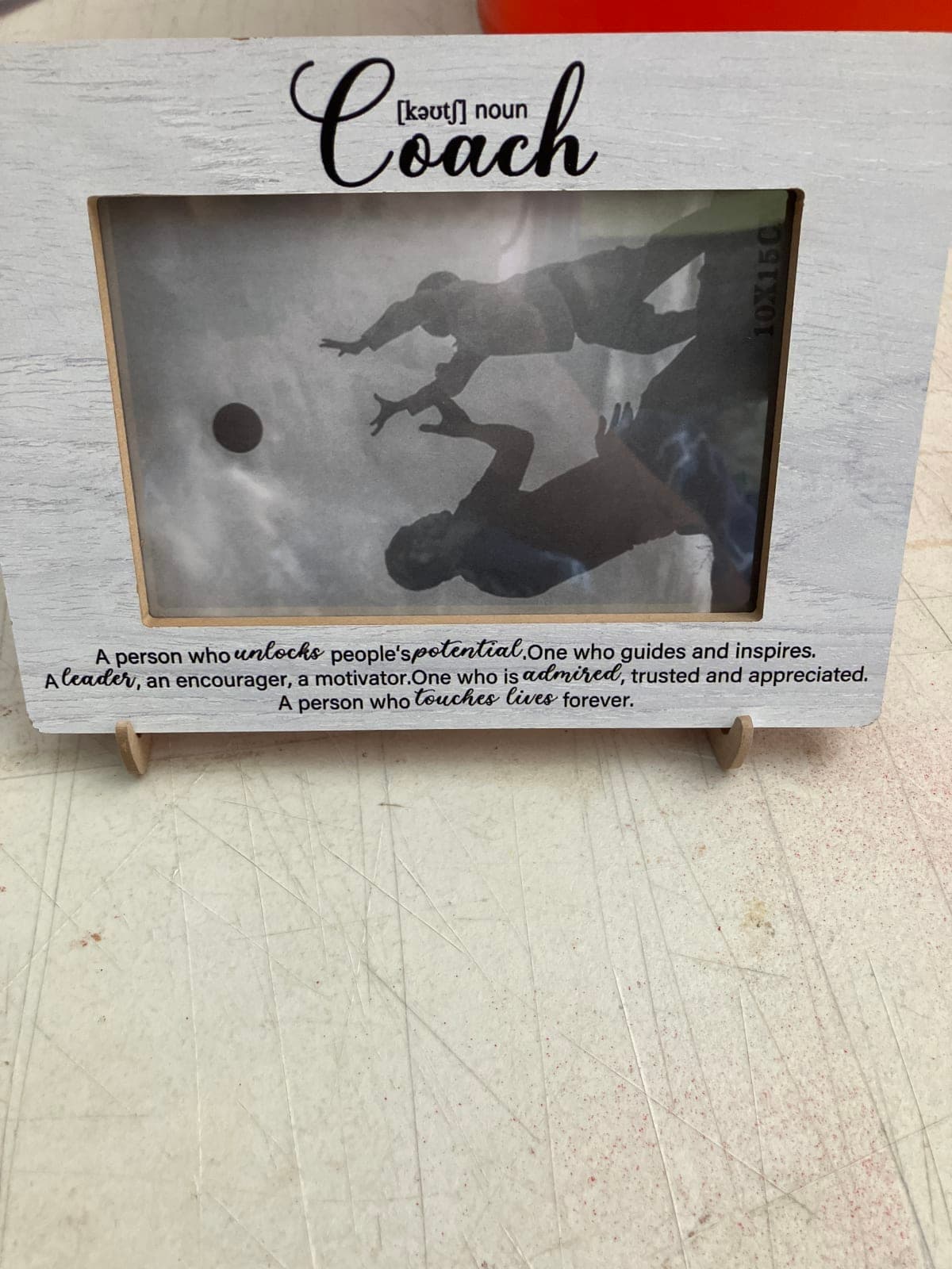 Inspirational Coach Definition Photo Frame