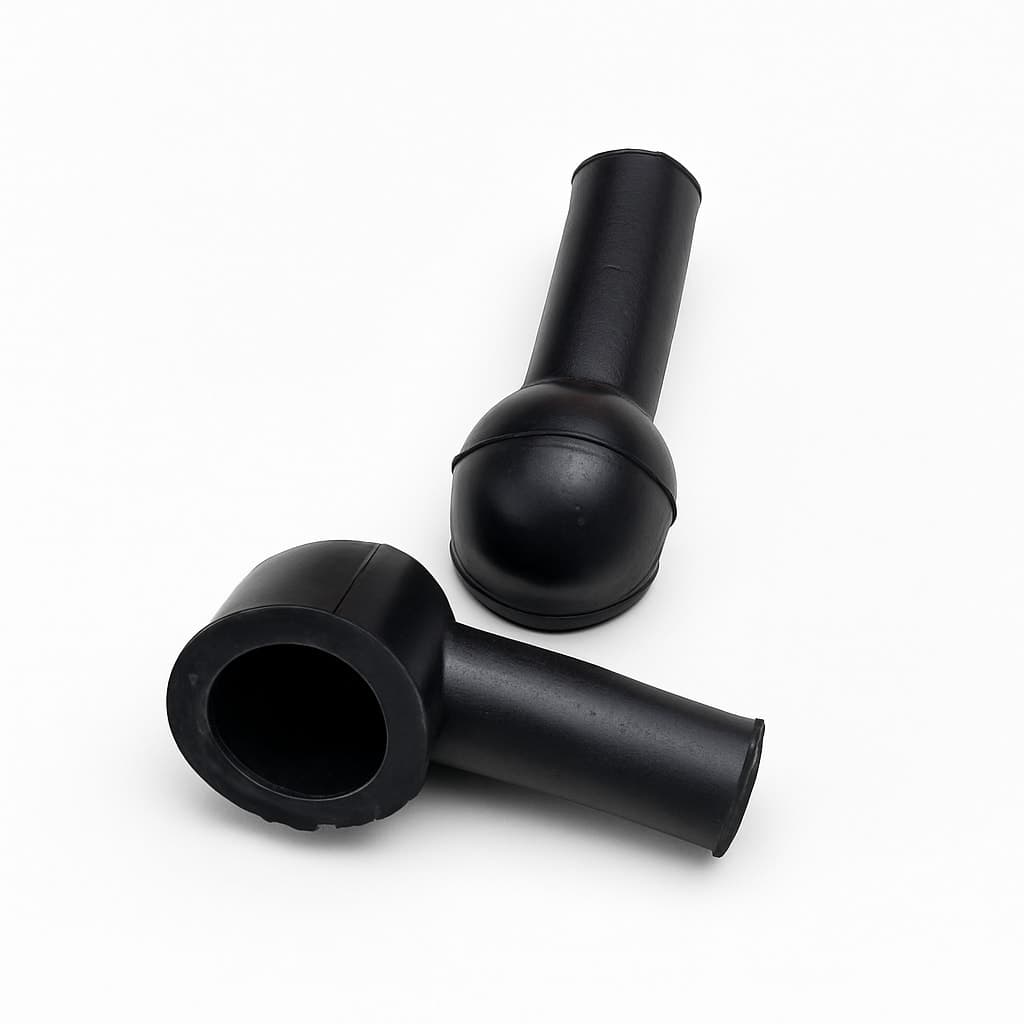 Terminal Insulating Cover - Black Rubber (10 Pack)
