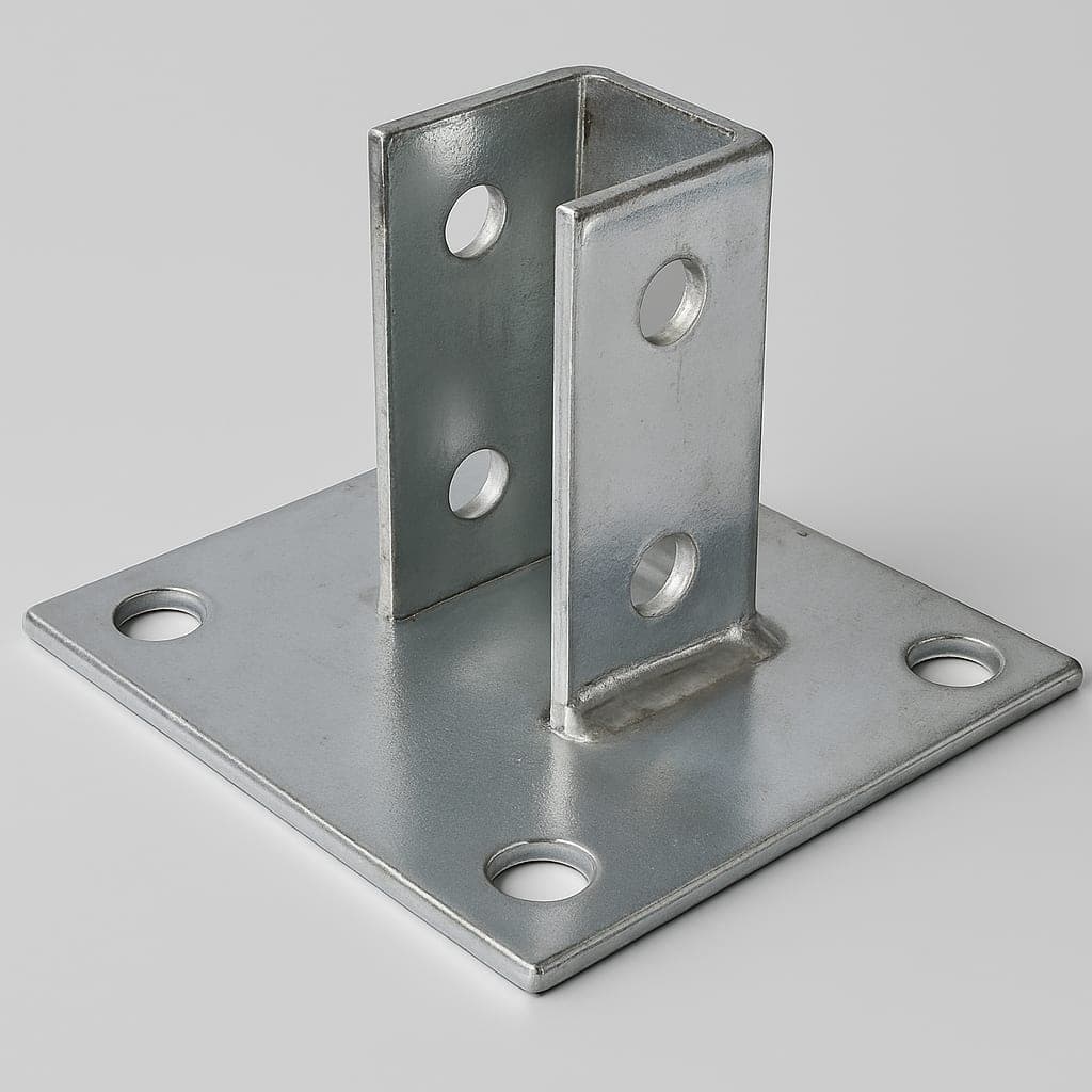 Heavy-Duty Steel Mounting Bracket for Secure Installation
