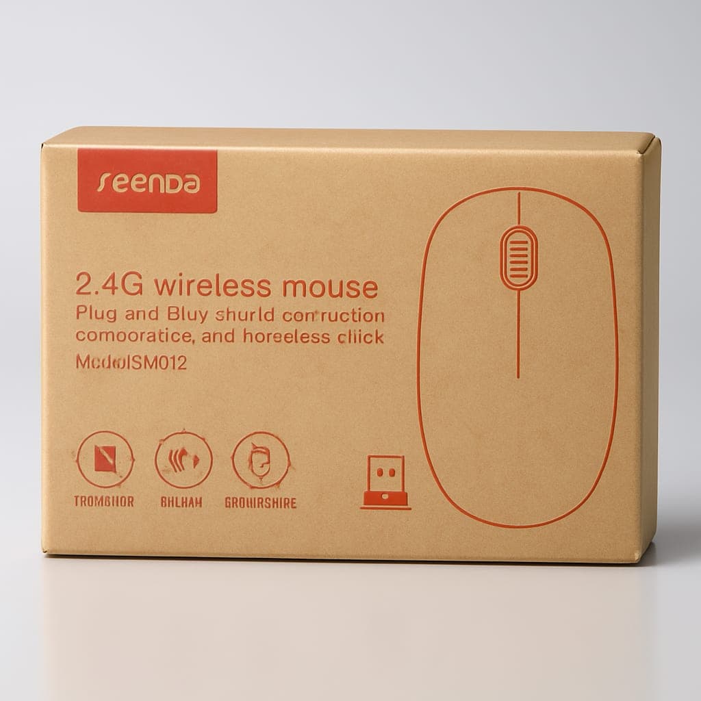 Seenda 2.4G Wireless Mouse Model SM012 - Comfortable & Silent Click