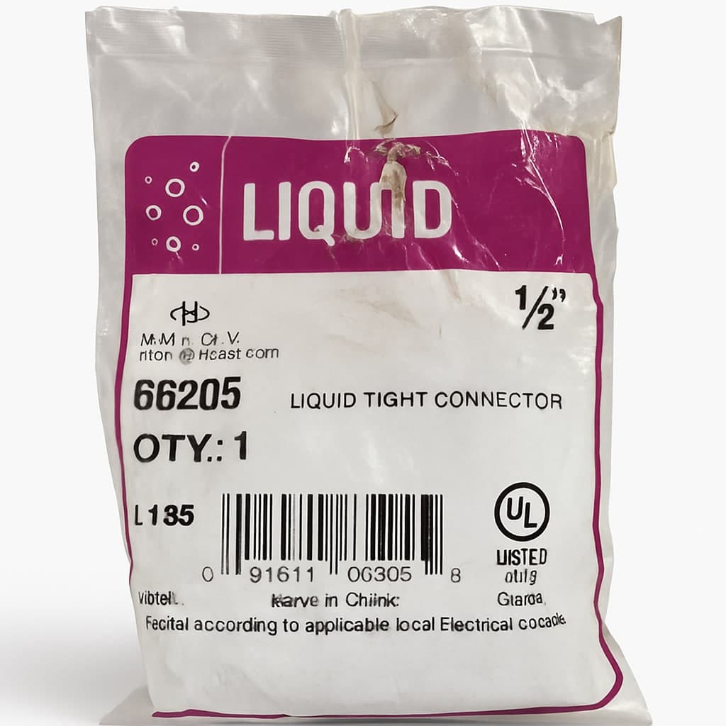 Halex 66205 Liquid Tight Connector 1/2"