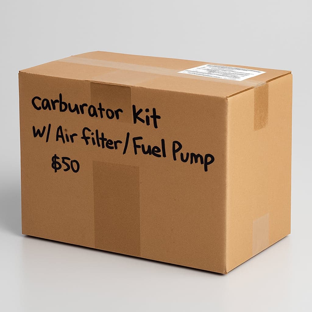 Kohler Carburetor Kit with Air Filter and Fuel Pump
