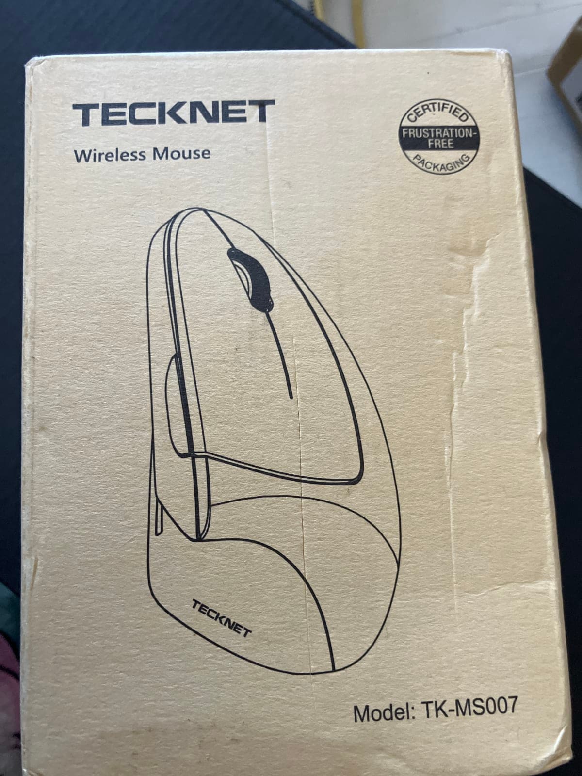Tecknet Wireless Mouse Model TK-MS007