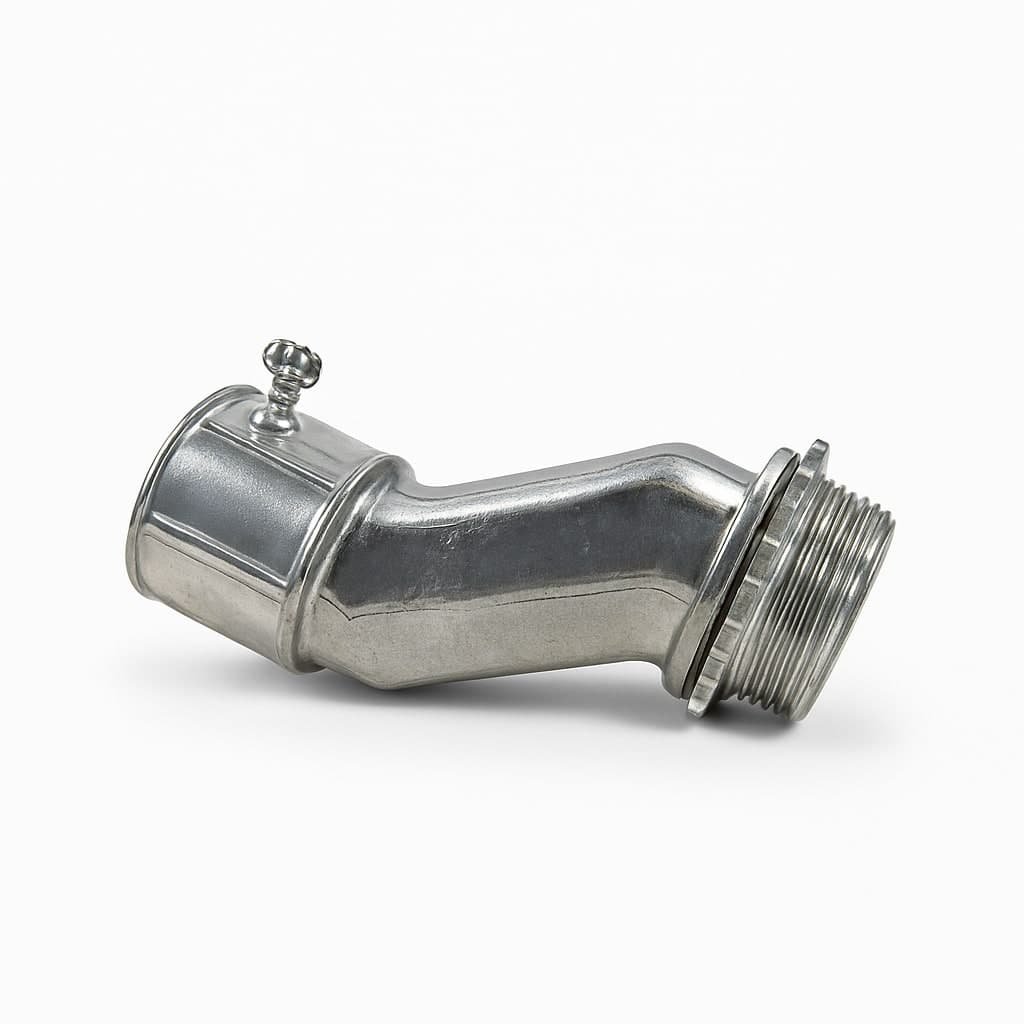 Halex 3/4" Offset Connector (Set Screw)