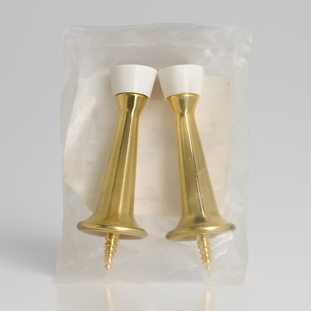 3” Brass Doorstop -2pk