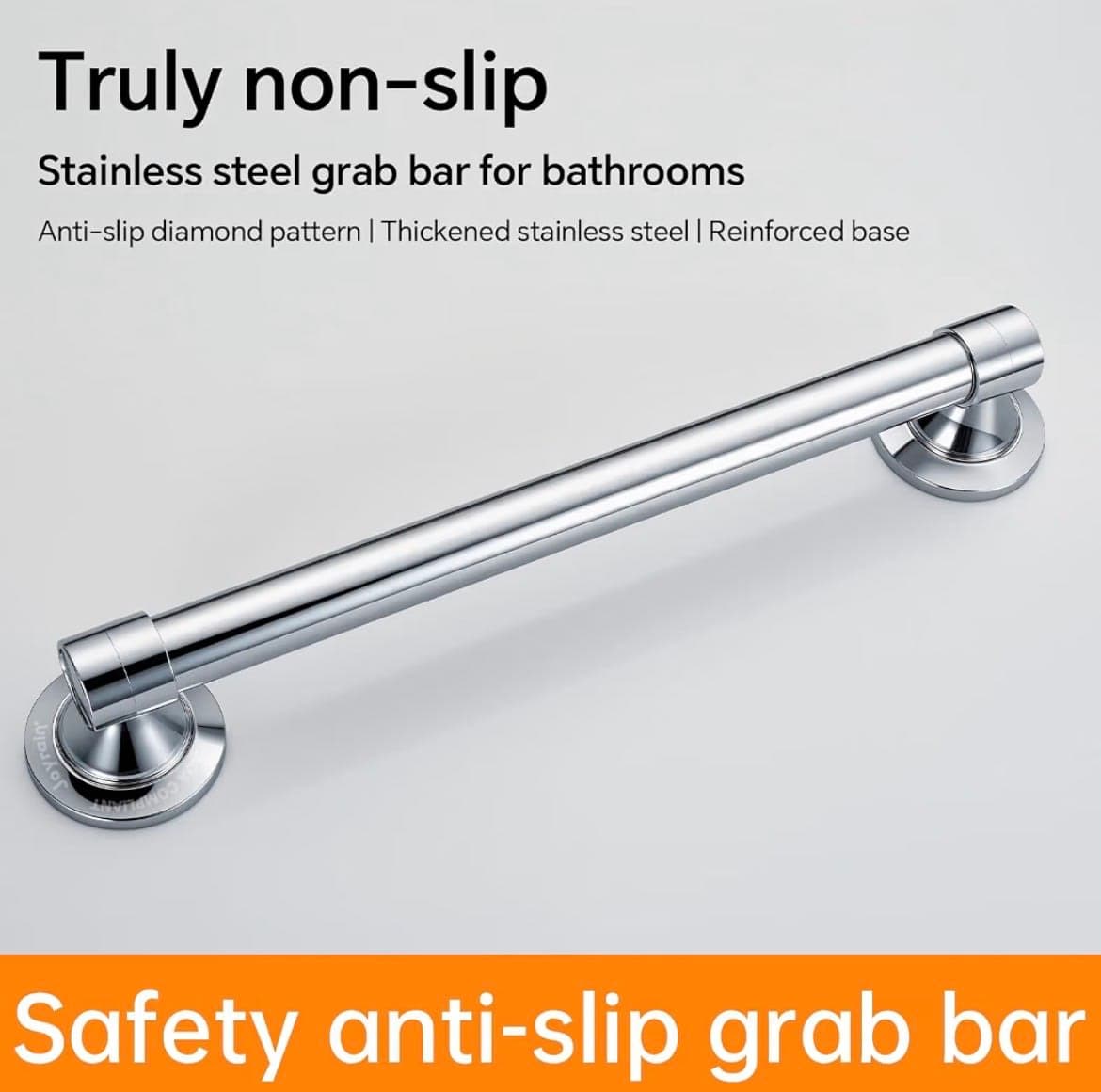 Joyrain 24-Inch Grab Bar with Concealed Mounting