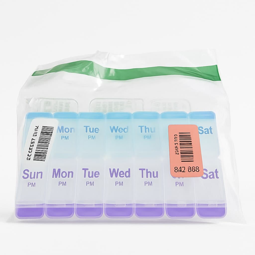 Weekly Pill Organizer by Medline - 7-Day AM/PM