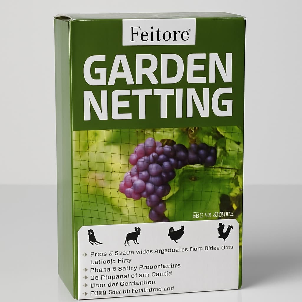Feitore Garden Netting - 7 x 100 Feet for Plant Protection
