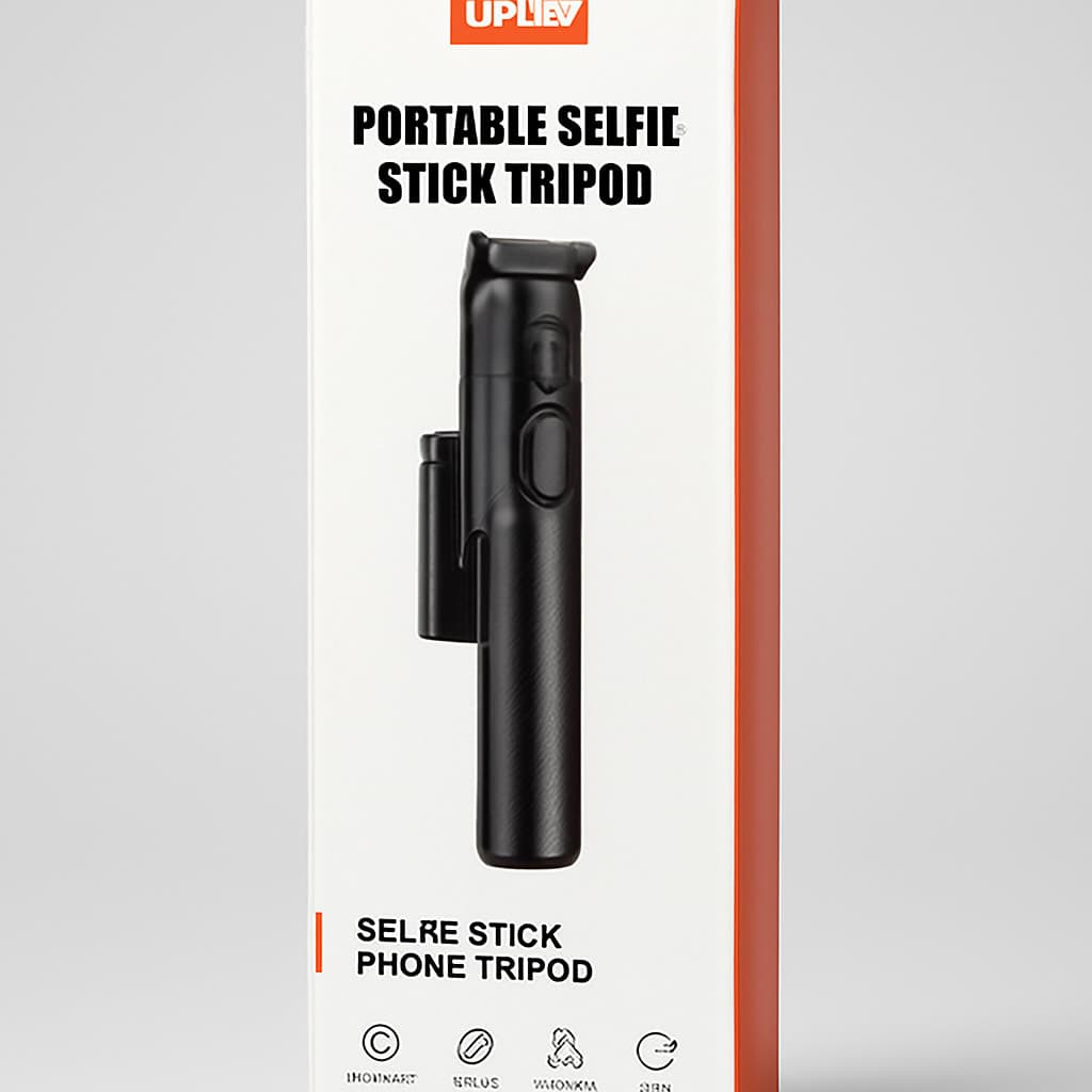 LIPHISY Portable Selfie Stick Tripod - Compact & Sturdy